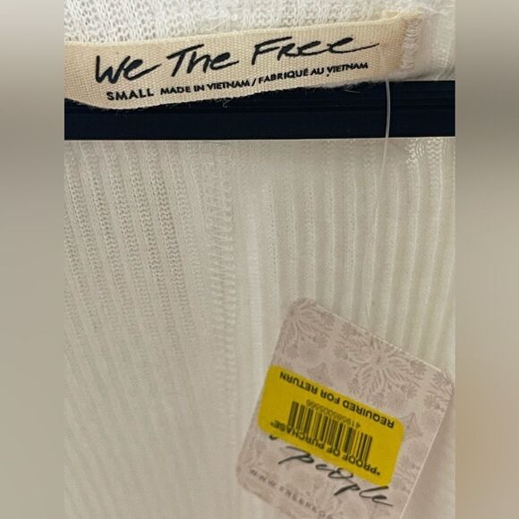 We The Free White Cowl Neck Sweater - Picture 5 of 7